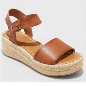 Brown Espadrille Sandals